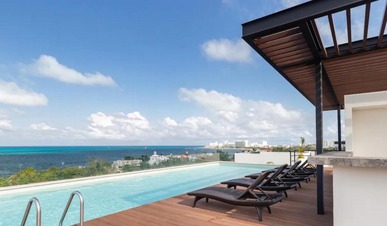 Elegant Apartment Well Located In The Hotel Zone Of Cancun Exterior photo